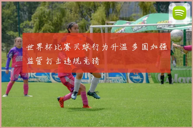 世界杯比赛买球行为升温 多国加强监管打击违规竞猜
